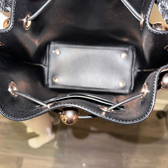 SOPHIA WEBSTER *Romy* black leather large classic bucket satchel bag purse sac - Picture 8 of 15